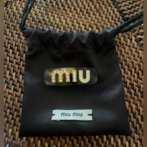 Miu Miu Hair Clip